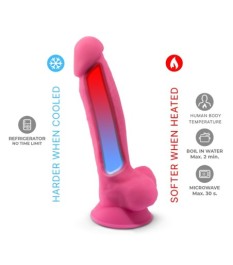Naturdildo „Model 1 Glow in the Dark“ mit Saugfuß