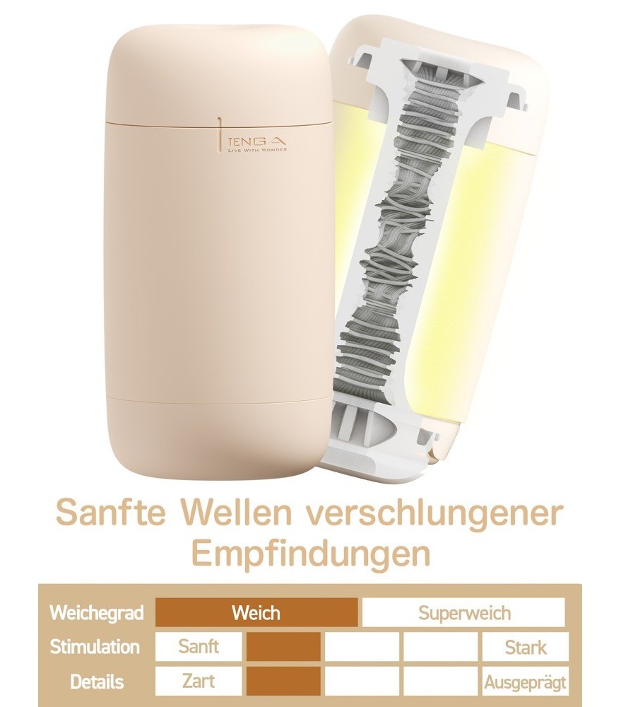 Masturbator „Puffy” für Super Soft Feeling Handjobs