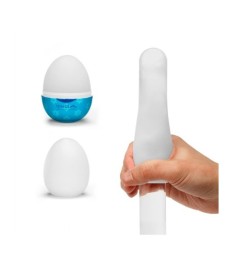 Masturbator „Egg Snow Crystal“ mit intensiver Kristall-Stimulationsstr