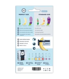 Kondome „Test Package Medium“ inkl. Condom Sizer (Penis-Maßband)