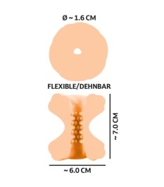 Penis-/Hodensleeve „4in1 Pleasure Toy“, super flexibel