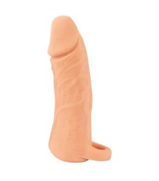 Penissleeve „2in1 Extension + Masturbator“ mit Hodenring