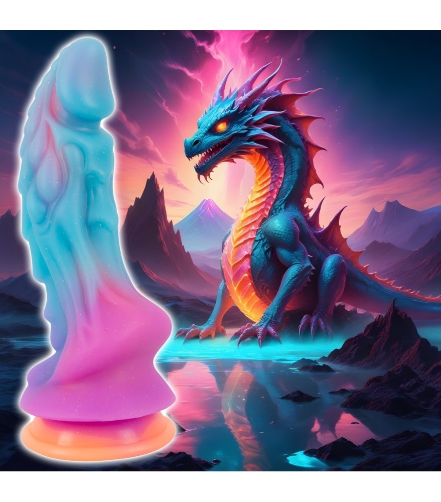Dildo „Mystic Dragon“ mit Saugfuß