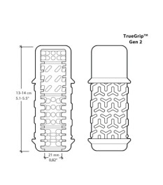 Ersatzsleeve „TrueGrip Gen 2 Sleeve“ für Masturbator The Handy