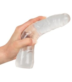 Naturdildo, transparent