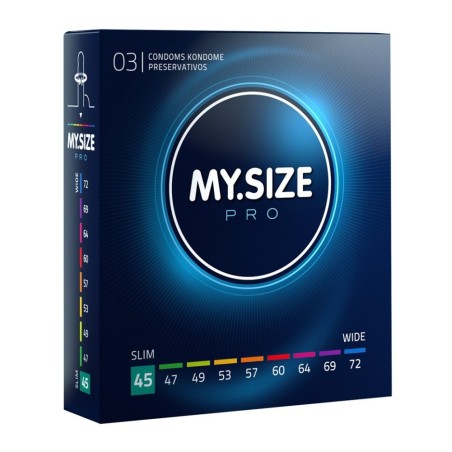Kondome „MY.SIZE pro 45 mm“ allergenarm