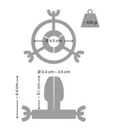 Analspreizer aus Edelstahl