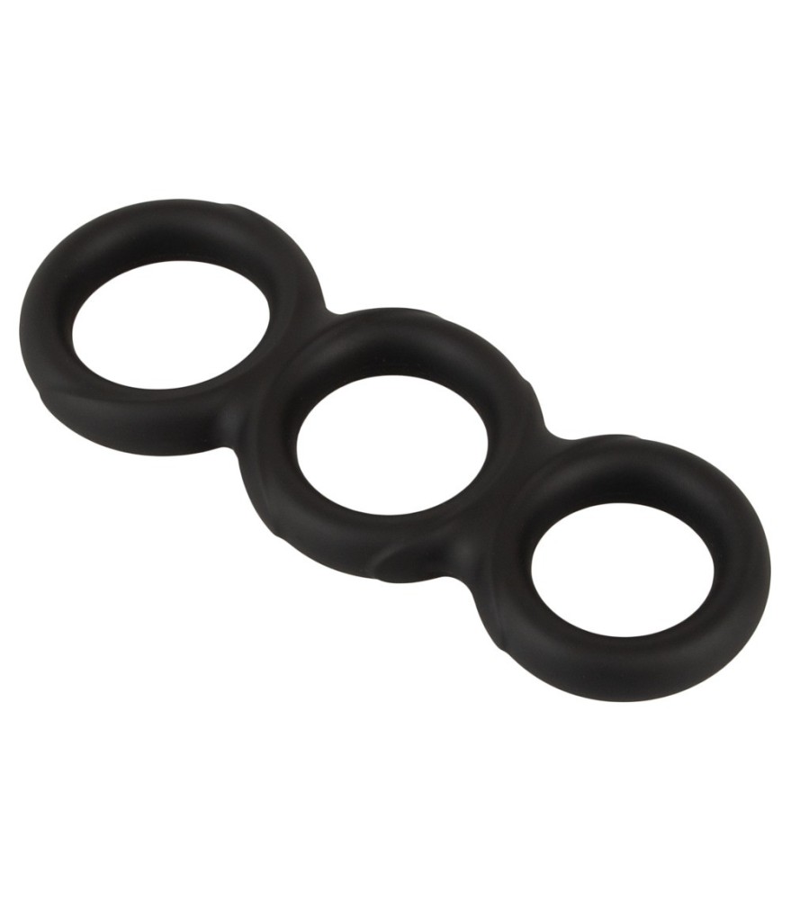 Penisring „Triple“ aus Liquid-Silikon