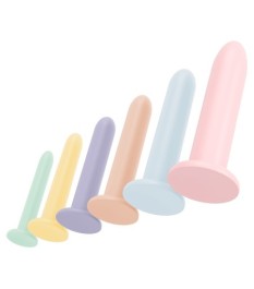 6-teiliges Dildo-Set „Six in a Row“, versch. Größen & Gewichte