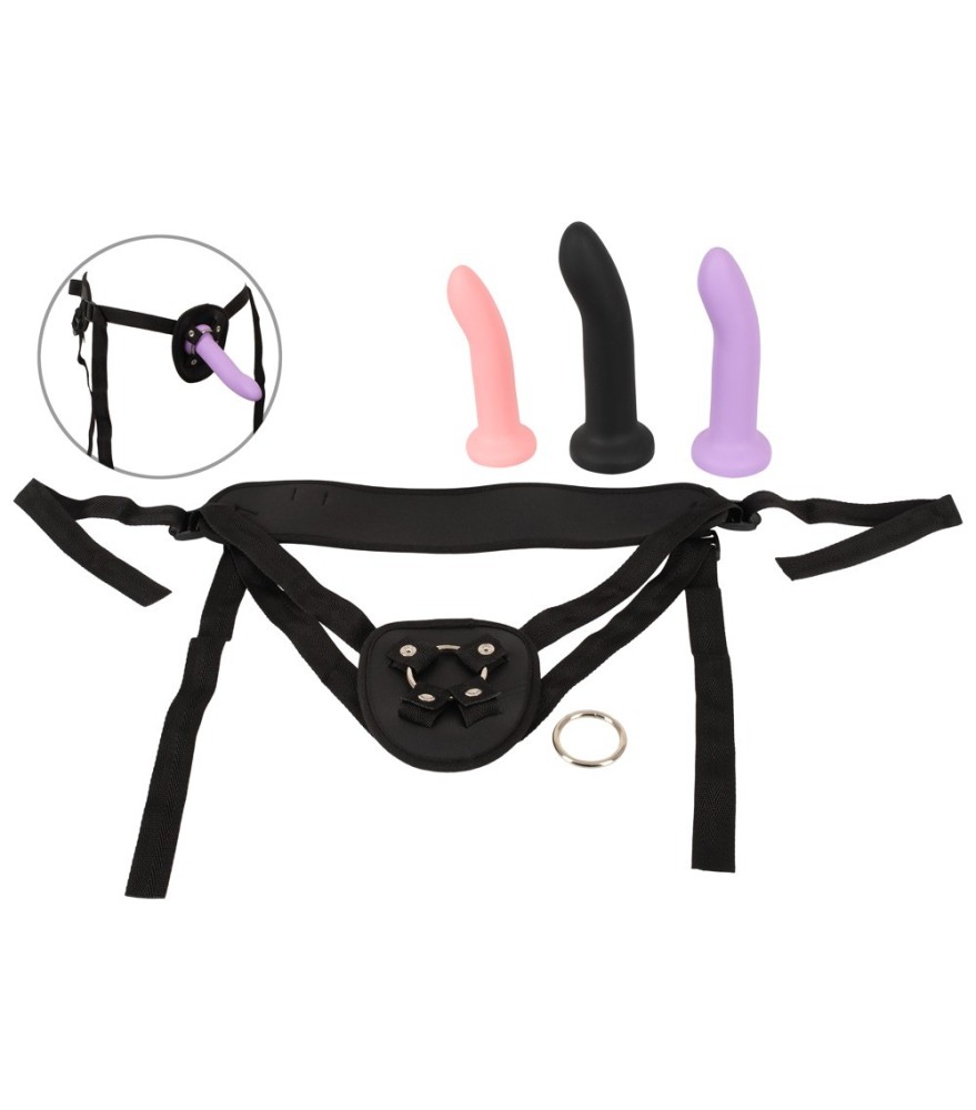 4-teiliges Strap-on-Set
