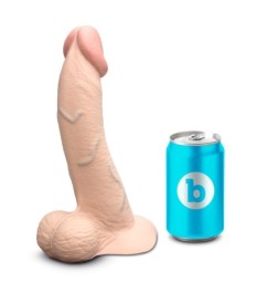 Naturdildo „slipskin curvy“ mit Saugfuß