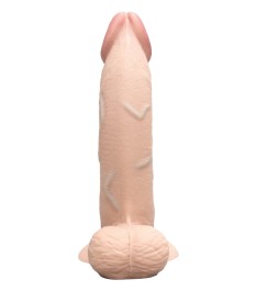 Naturdildo „slipskin curvy“ mit Saugfuß