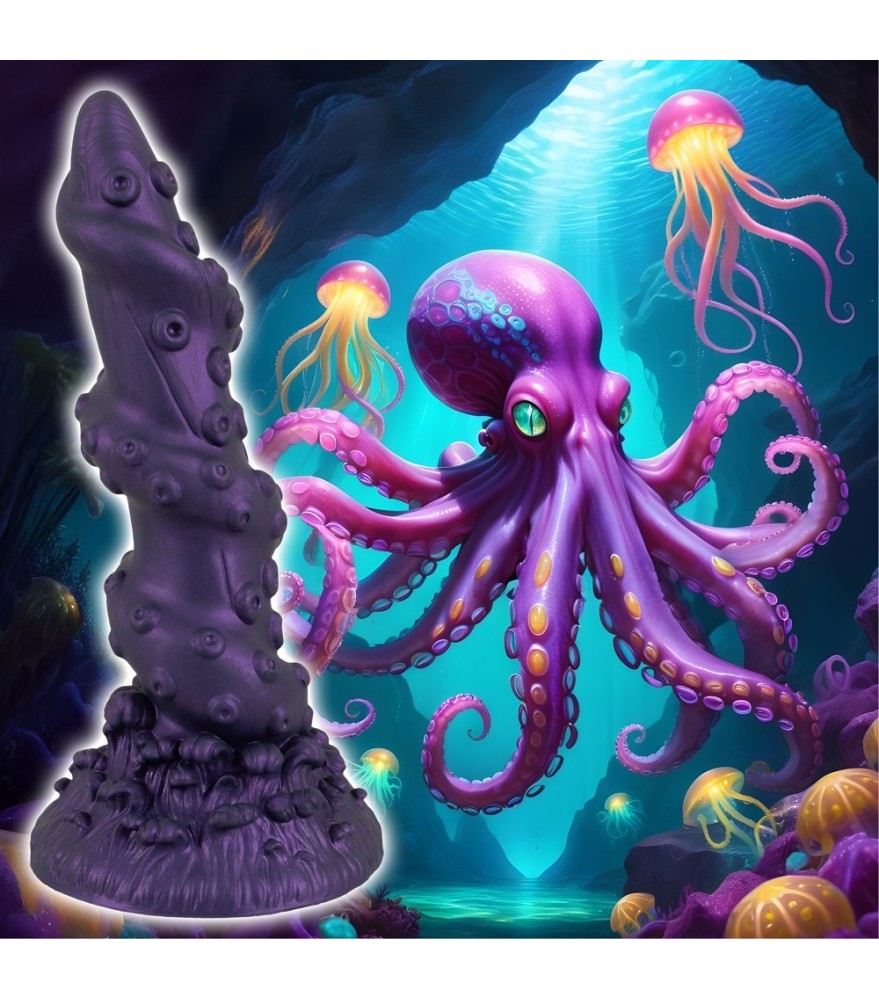 Dildo „Octopus Prime“ mit Saugfuß