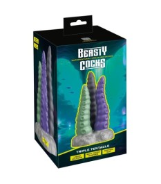Dildo „Triple Tentacle“, einzeln beweglich