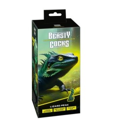 Dildo „Lizard Peak“ mit Saugfuß