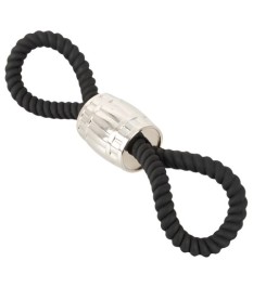 Penisschlaufe „Heavy Rope“ auch um die Hoden tragbar