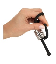 Penisschlaufe „Heavy Rope“ auch um die Hoden tragbar