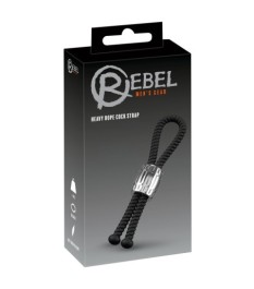 Penisschlaufe „Heavy Rope“ auch um die Hoden tragbar