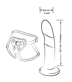 Strap-on-Set ROMP by Womanizer „Piccolo Pegging Kit“