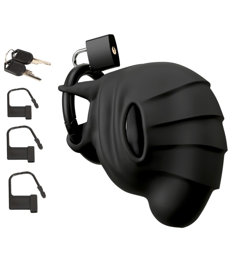 Keuschheitskäfig für Penis & Hoden