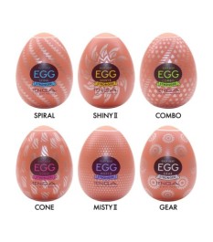 Masturbator-Set „Egg Stronger“ 6-teilig