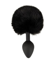 Analplug „fluffy tail size M“ mit Kunstfell-Puschel