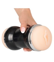 Masturbator in Dose mit Vagina- und Anusöffnung