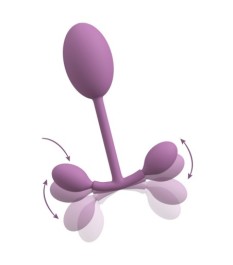 Vaginaltrainer mit schwingenden Gewichten