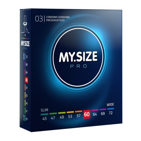 Kondome „MY.SIZE pro 60 mm“ allergenarm