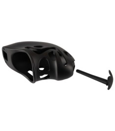 Peniskäfig mit herausnehmbarem Silikon-Dilator