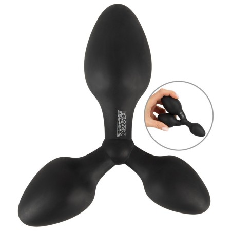 Analplug „Training triple butt plug“ aus Silikon