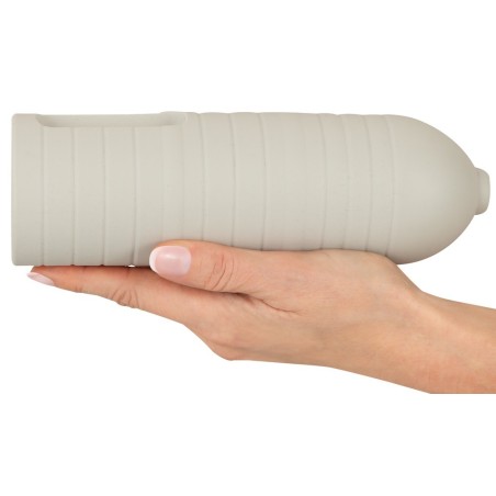 Analplug „fluffy tail“ mit langem Kunstfell-Schweif