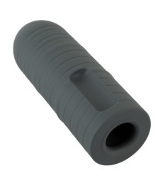 Analplug „fluffy tail“ mit buntem Kunstfell-Schweif