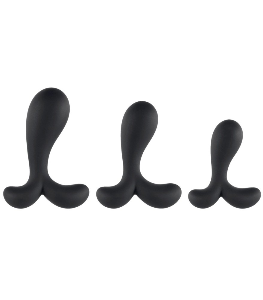 3-teiliges Analplug-Set