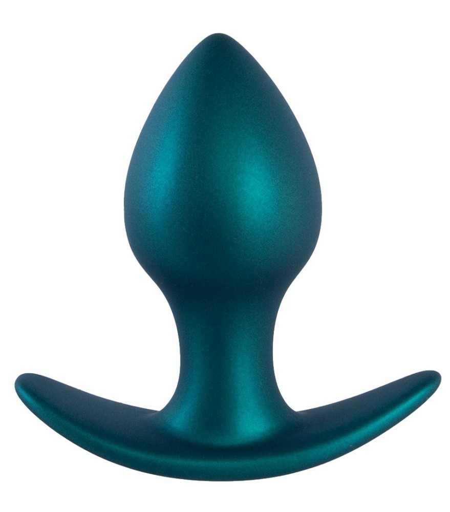 Analplug „Metallic“ aus Silikon