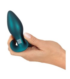 Analplug „Metallic“ aus Silikon