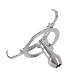 Peniskäfig mit herausnehmbarem Silikon-Dilator