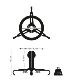 Analspreizer „Deluxe“ aus Edelstahl