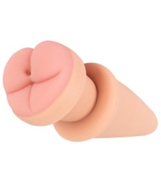 Analplug „2in1 Butt Plug & Extension“ als Penisverlängerung