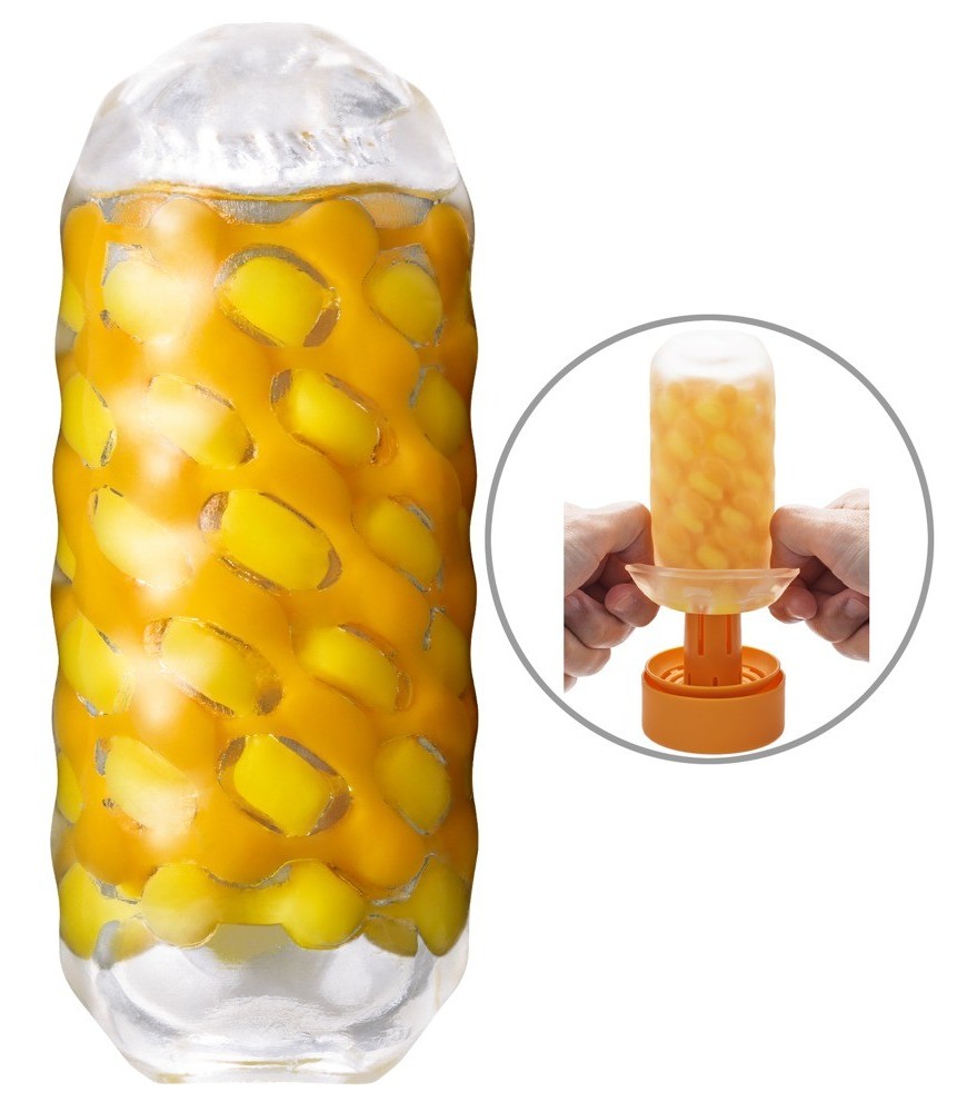 Masturbator „ARTE“ mit kunstvoll verwobener Stimulationsstruktur