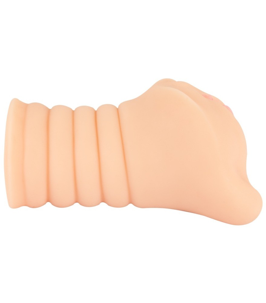 Masturbator in Vulva/Vagina-Optik