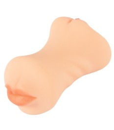 Masturbator „Mouth, Vagina & Ass“ mit 3 Lustöffnungen