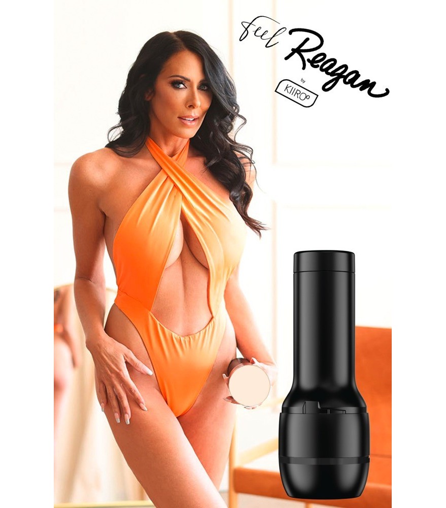 Masturbator „Feel Reagan Foxx“ mit intensiver Stimulationsstruktur