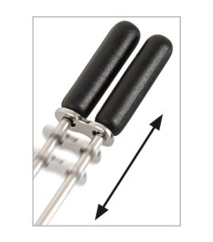 Nippelklemmen mit Kugelschmuck