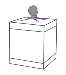 BDSM-Kabine „Bukkake“ zum Selbstaufbau