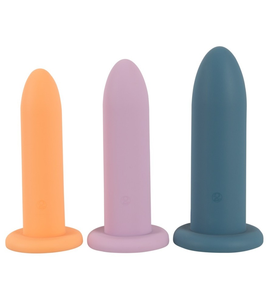 3-teiliges Dildo-Set „Three in a Row“