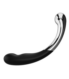 Doppeldildo „Sweet Pressure“ aus Silikon und Metall