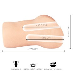 Masturbator „Real Stroker“ mit Vagina und Anus