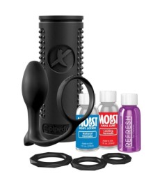 Set „Ass-Gasm Explosion Kit“ mit Masturbator