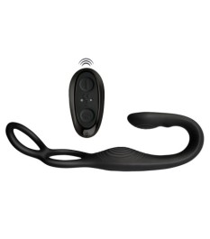 Analvibrator „The Vibe“ mit Penis- und Hodenring